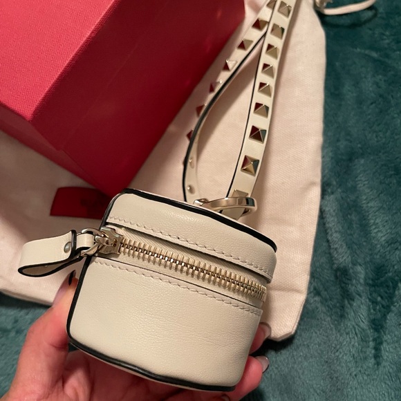 Valentino Rockstud Neck Pouch - Picture 2 of 4